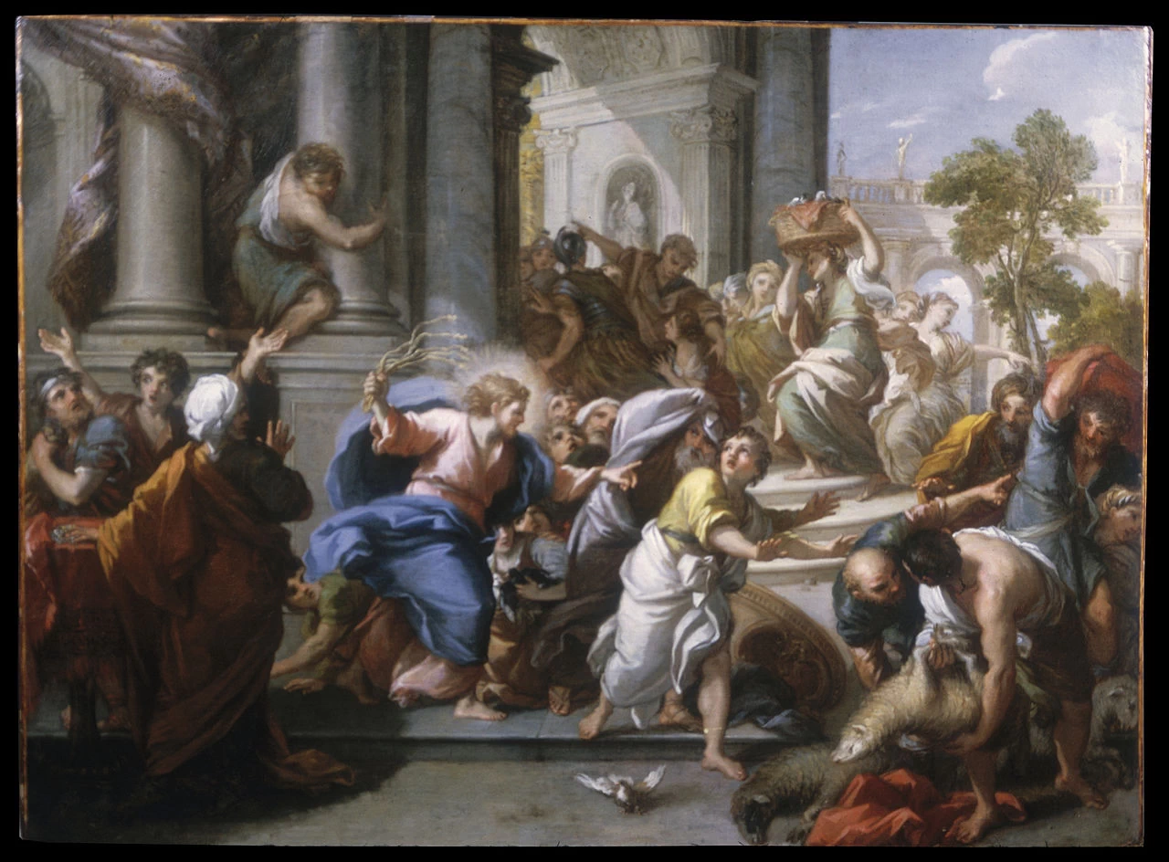La purificazione del tempio - La purificazione del tempio, Baltimora